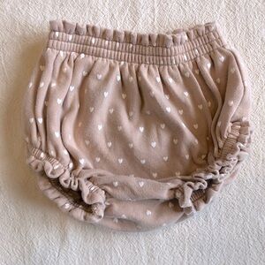 Quincy Mae 18-24m organic cotton blush pink bloomer